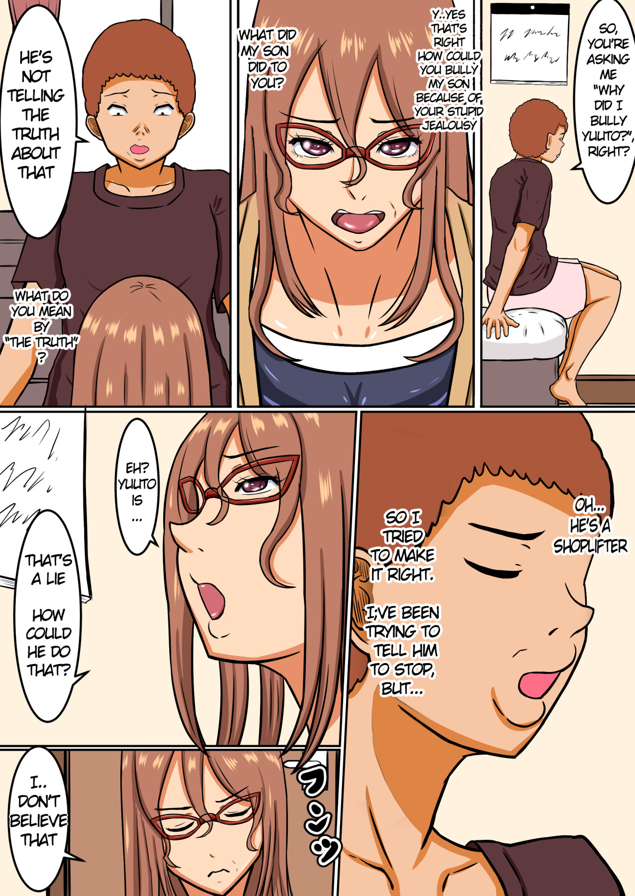 Hentai Manga Comic-My Mom Is Being Fucked In NTR-Read-8